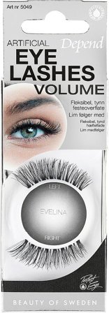 Depend Perfect Eye Eyelashes Evelina, Makeup, Øjenvipper, Kunstige Øjenvipper