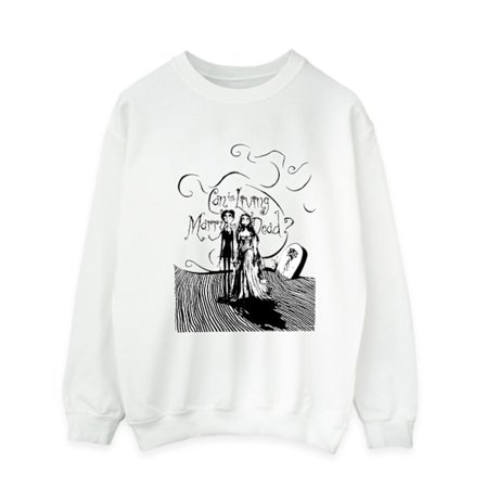 Corpse Bride Herr Marry The Dead Sweatshirt 3XL Vit