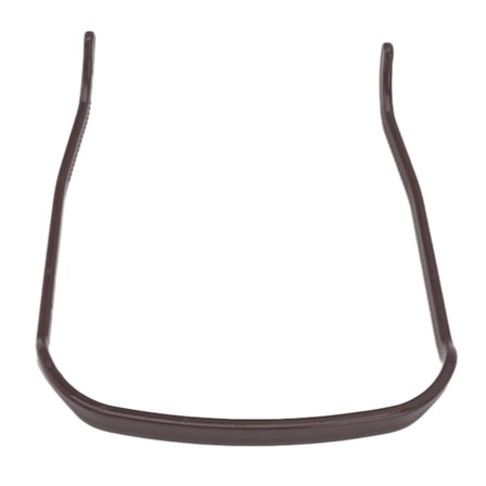 Solbriller Hårbånd Usynligt Hår Bøjle Frisure Hårbånd Tilbehør til Krøllet Tykt Hår Brun