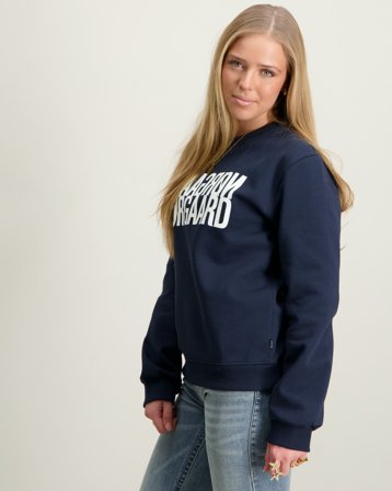 Mads Norgaard Original Sweat Talinka Sweatshirt Blå Tröjor Tjej - Kids Brand Store