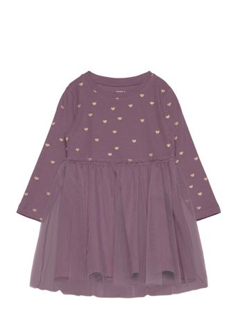 Nmfnadja Ls Dress Noos Dresses & Skirts Dresses Casual Dresses Long-sleeved Casual Dresses Purple Name It