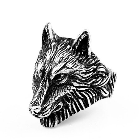 Ring - Nordic Mythology -Wolf head