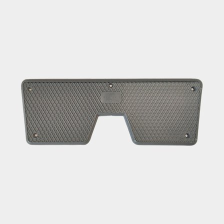 Motorplatta 270x98 grå