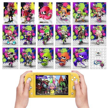 17st Tag Game Amiibo-kort Splatoon 2 Octoling Octopus Switch