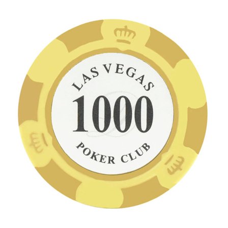 Chips med flera valörer Bärbara spel-chips Las-vegas mynt för kasinon