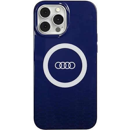 Audi IML Big Logo MagSafe-etui for iPhone 13 Pro Max - blå
