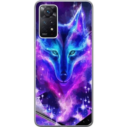 Mobilskal till Xiaomi Redmi Note 11 Pro med Neon Varg