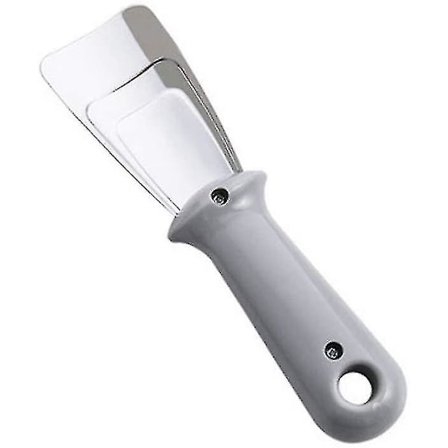 Db Køleskab Isskraber Fryser Skraber Rustfrit Stål Lille Isskraber Rengøringsmiddel Med Håndtag Grå