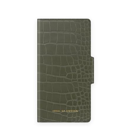 IDEAL OF SWEDEN Lompakkokuoret Khaki Croco iPhone 12 Pro Max