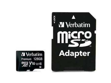 VERBATIM Minneskort Micro SDXC 128GB C10 - Lyreco - Datorprodukter - Lagring - Minneskort