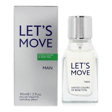 Benetton Let ́s Move Man edt 40ml