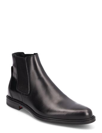 Kerr_Cheb_Lt Støvletter Chelsea Boot Svart HUGO*Betinget Tilbud