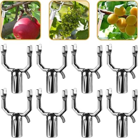 8 stk Frukttrær Gren Krykke, Plante Gren Støtte, Tre Krykker-Tre Støtte, Plante Støtte, Tre Støtte Metall Grenklemmer For Frukttrær