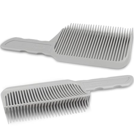 Häivytyskampa - 2 KPL Barber Gradient Positioning -kammat, litteä/kaareva työntöreuna häivytyksiin, hiustenleikkuuohjaustyökalut