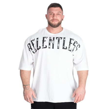 T-shirts GASP Relentless T‐shirt Hvid - Bodyman.dk