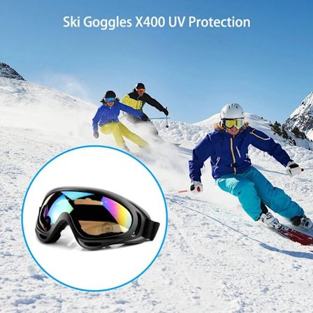 Ski Goggles Winter Windproof UV400 Mountain Snowboard Skiing Glasses Men Women Cycling Sunglasses Mask for Sun Eyewear