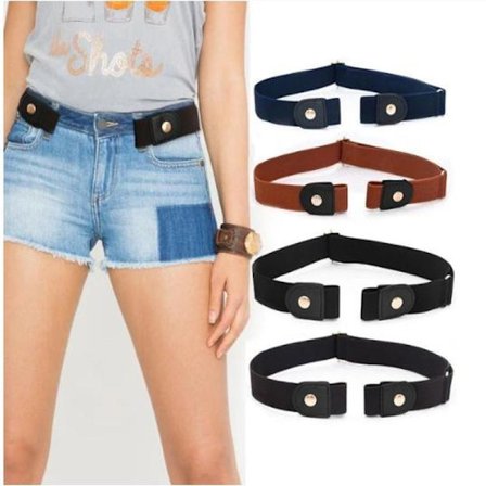 Relaxbelte - Buksebelte uten spenne - Elastisk - Justerbart