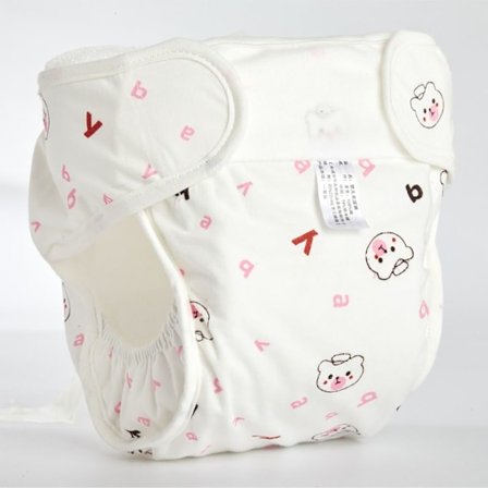 Baby pestävä vaippa uudelleenkäytettävä vaippa PINK S