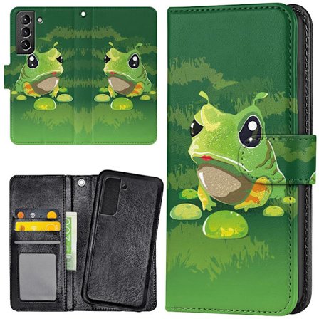 Samsung Galaxy S22 - Lommebok Deksel Frosk