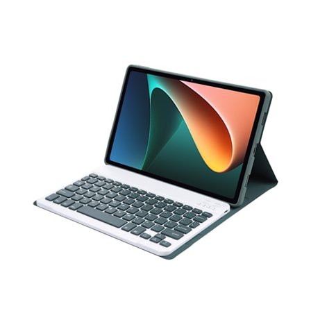 Fodral för iPad Lenovo 11.5 J706F/ Pro 11.5 2021 Mörkgrön Standard Tangentbord Mörk Bluetooth Tri-