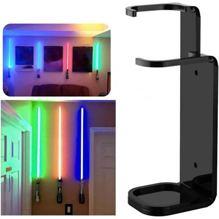 1 stk. Lichtsværd Vægbeslag, Lichtsværd Stativ, Opbevaringsvægbeslag til Lichtsværd Display Sværd, Lichtsværd, Sværd, Vægbeslag