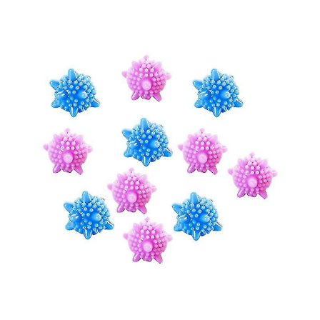 10 kpl Taika Pyykkipallo Kotitalous Puhdistus Pyykkipallo Anti-käämitys Pallo Puhdistus Pallo Siili Pyykkipallo Kiinteä Puhdistus