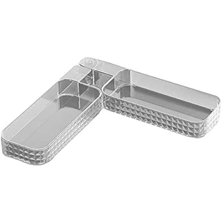 /EA/ Lätt lyx hopfällbar U-formad duschhylla, U-formad hylla för badrum, multifunktionell väggmonterad U-formad hylla