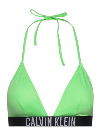 Triangle-Rp Swimwear Bikinis Bikini Tops Triangle Bikinitops Grønn Calvin Klein*Betinget Tilbud