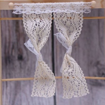 2 kpl Pieniä verhomalleja Dollhouse Lelut B B