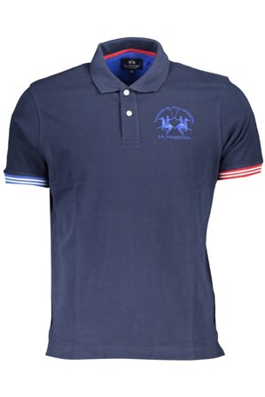 La Martina Polo Maniche Corte Uomo Blu