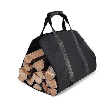 Indendørs Tung Brændetømmerbærer Tote Foldbar Træbærer