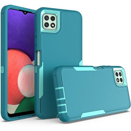 QU-Mobiltelefontilbehør Bagcover til Samsung A22 5G Bil Stødsikkert Mobiltelefoncover til Boost Celers5