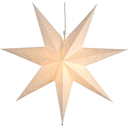 Star Trading - Julestjerne Sensy 231-19 54cm Hvit