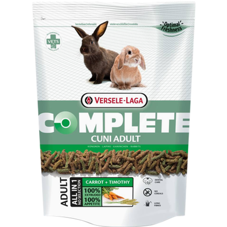 Versele-Laga - Complete Cuni Adult Kanin 500 g - Smådyr - Fôr & høy til smådyr - Pellets - ZOO.no