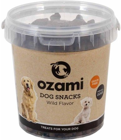 Ozami Dog Snack Grain Free Wild Bucket 500 g
