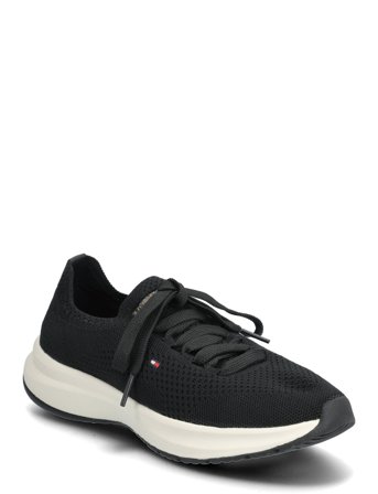 Tommy Hilfiger Th Knit Runner - Black - 39