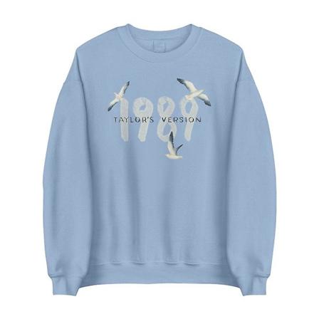 Naisten Taylor Swift 1989 Konsertti Hupullinen Pitk hihainen Rento L ys Baggy Crewneck Pusero Paita Topit Swiftie Faneille Lahjat S