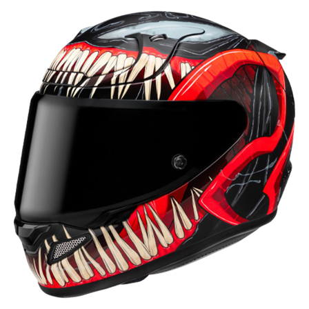Casco Integrale HJC RPHA 12 Venom 3 Marvel Nero L