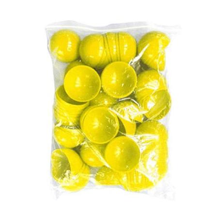 50 st Leksaker Småbarn Pojkar Lotteri Tillbehör Lottobollar Spelbollar Bingomaskintillbehör Leksakskapslar -ES Yellow 50pcs 4*4*4cm