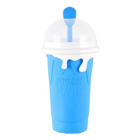 Slushymugg 50 cl med 2-i-1 sked och sugrör