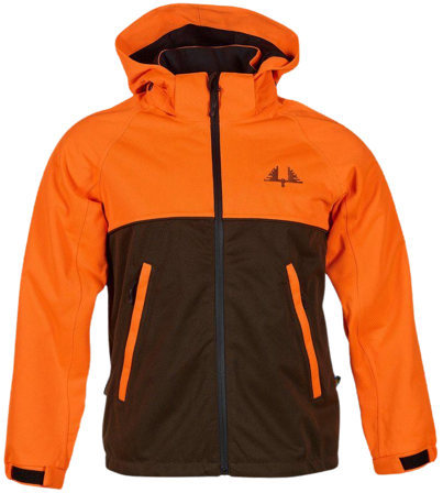 Swedteam Ridge Junior Hunting Jacket lasten metsästystakki, Orange Neon