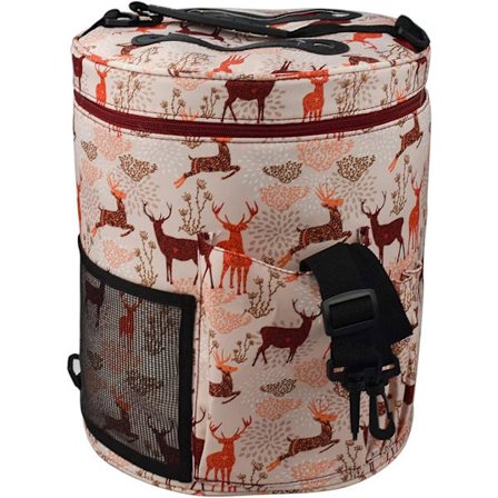 Strikkeoppbevaringspose for garn, oppbevaringspose for garnnøster,