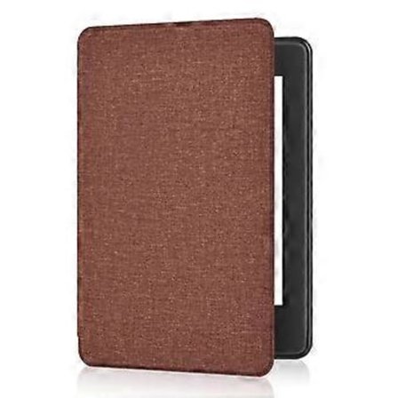 TPU Beskyttelsesdeksel for Paper White 12. generasjon 2024 7 tommer Auto Sleep/Wake Fingeravtrykk- og Sklisikker brun