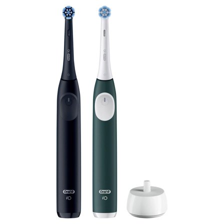 Oral-B iO Series 2 Night Black/ Forest Green with 2.Handstück
