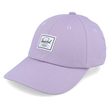 Herschel - Violett Unconstructed Cap - Sylas Classic Lavender Gray Dad Cap @ Hatstore