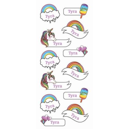 Namnstickers Tyra - Tinka
