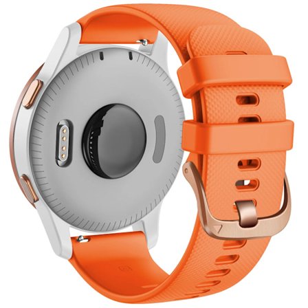18 mm 20 mm rem til Garmin Venu Sq 2 Plus Vivoactive 4S Smartwatch Band Armbånd Venu 3S 2S Vivoactive 3 5 Udskiftningsrem Orange 18mm Til Venu 2S