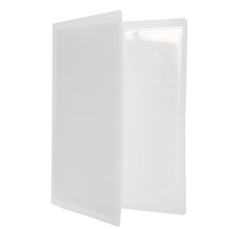 20 Sider Negle Sticker Mærkat Samlealbum Opbevaringsholder Neglekunst Display Fremvisningsbog Cont