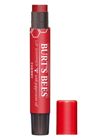 Burt's Bees Lip Shimmer - Cherry (.09 Oz / 2.6G) - Red - 2.6 g
