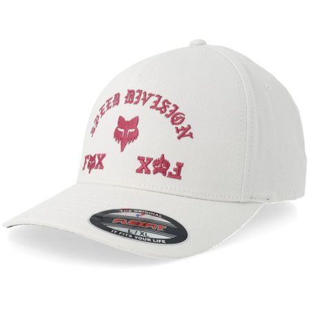 Fox - Vit flexfit Keps - Icon White Flexfit @ Hatstore
